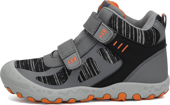 Mishansha Kinder Wanderschuhe rutschfest Leicht Trekking Wanderstiefel für Jungen Mädchen Gr.24-38 2