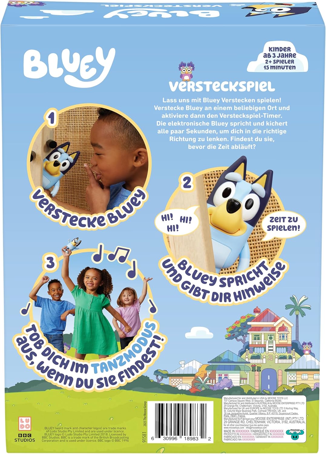 Bluey Versteckspiel