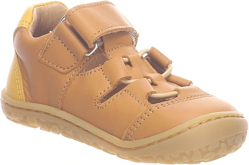 Lurchi Jungen Noldi Barefoot Sandale 22 EU Braun, 22 EU Braun