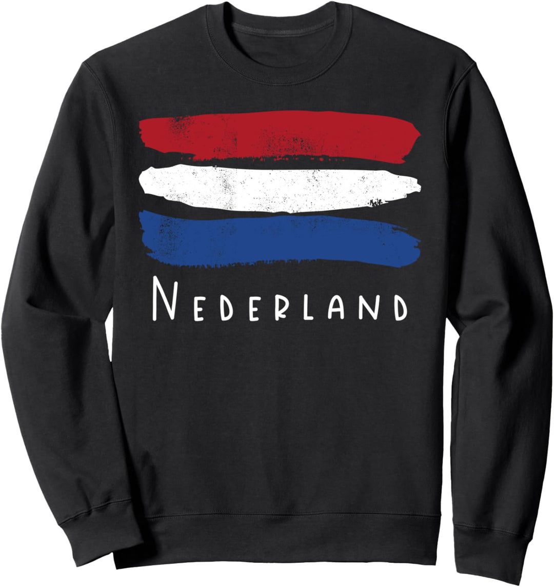 Niederlande Nederland Holland Flaggen Sweatshirt