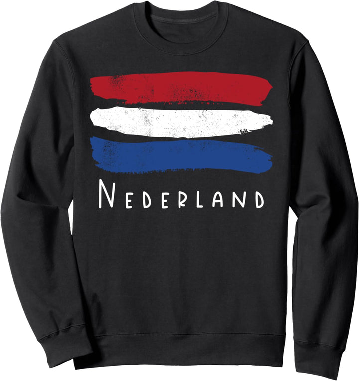 Niederlande Nederland Holland Flaggen Sweatshirt