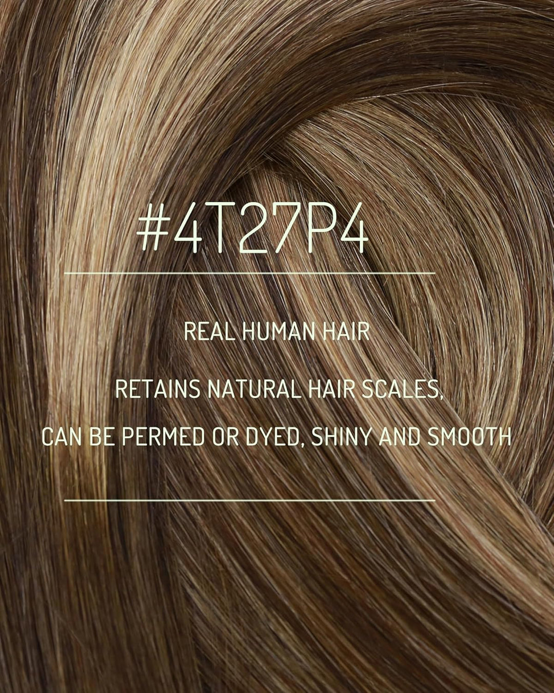 RUNATURE Echthaar Extensions Clip Braun Balayage Ombre Blond Clip in Extensions Echthaar Balayage Du