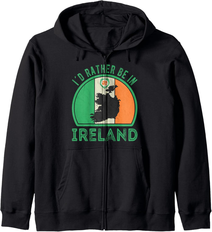 Id rather be in Ireland Kapuzenjacke