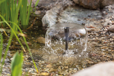 Solar Teichpumpe 5 Watt Solarmodul 470 l/h Förderleistung 0,9 m Förderhöhe Komplettset Gartenteich,