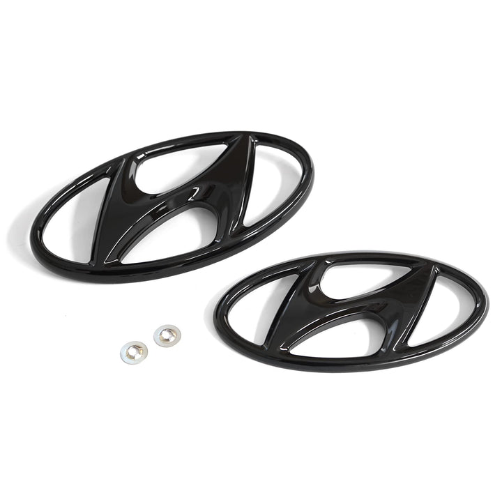 Hyundai 9999Z057156 Logo i30N Emblem Schriftzug schwarz, 2-teilig, für 5-Türer