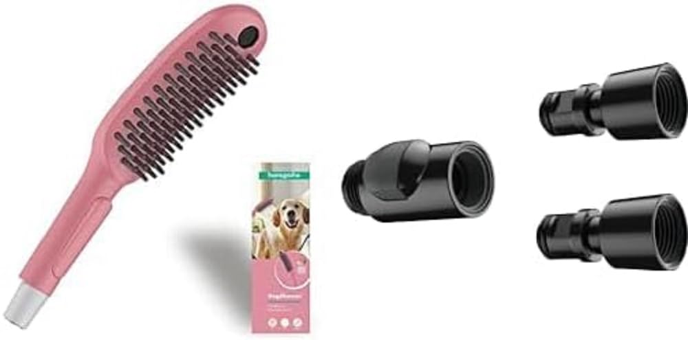 hansgrohe Hundedusche Dogshower, Brause wassersparend mit 3 Strahlarten zur Fellpflege von Hunden un