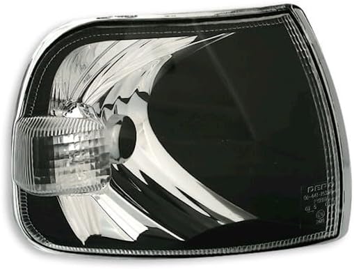 AD Tuning 960418 Angel Eyes Scheinwerfer (4-teilig), Klarglas Schwarz, Blinker