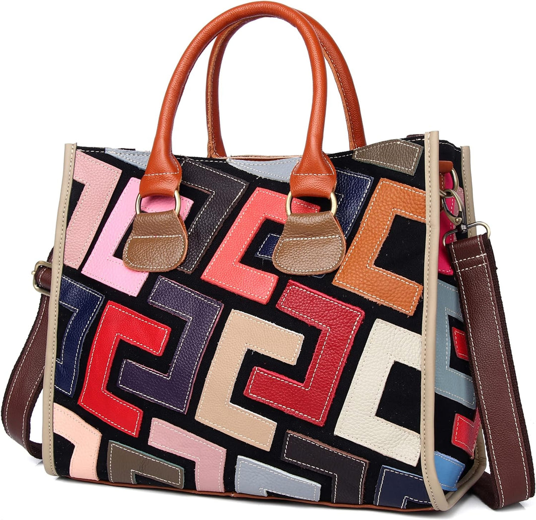 Eysee Handtasche Damen Leder - Umhängetasche Echtleder Handtaschen Henkeltaschen Schultertasche Mehr