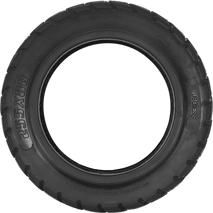 VOLOHAS 255 * 80 Offroad-Tubeless Reifen 10 Zoll Ersatzräder Reifen für Zero 10X Elektroroller Verdi