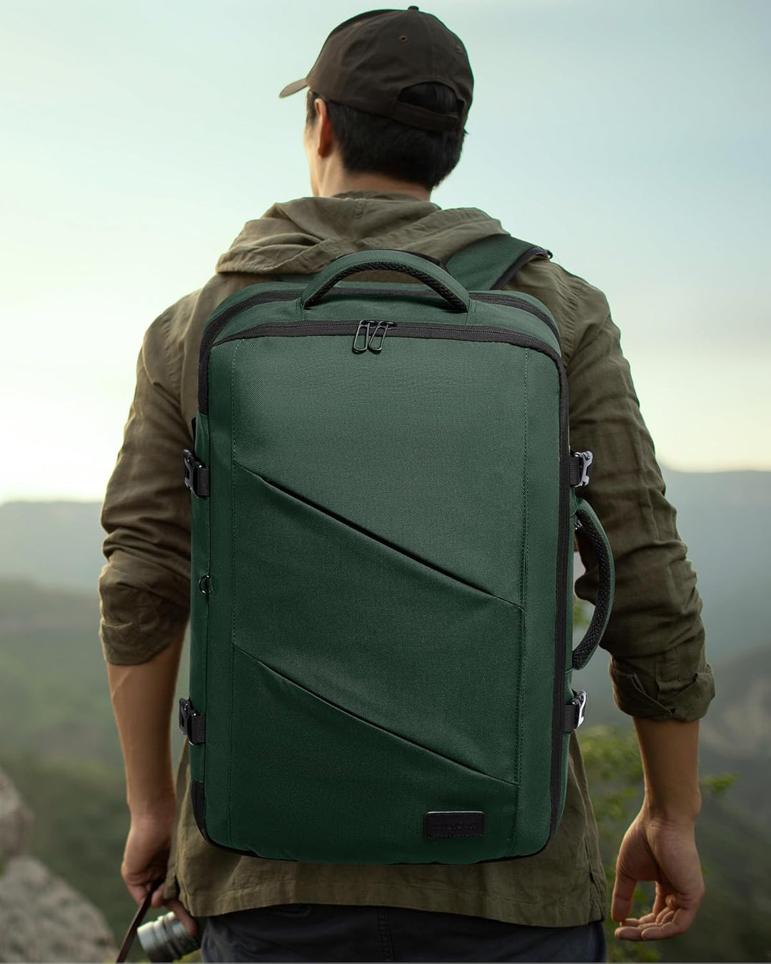 LOVEVOOK Reiserucksack Handgepäck Flugzeug, Rucksack Handgepäck Flugzeug, Business Rucksack Herren D