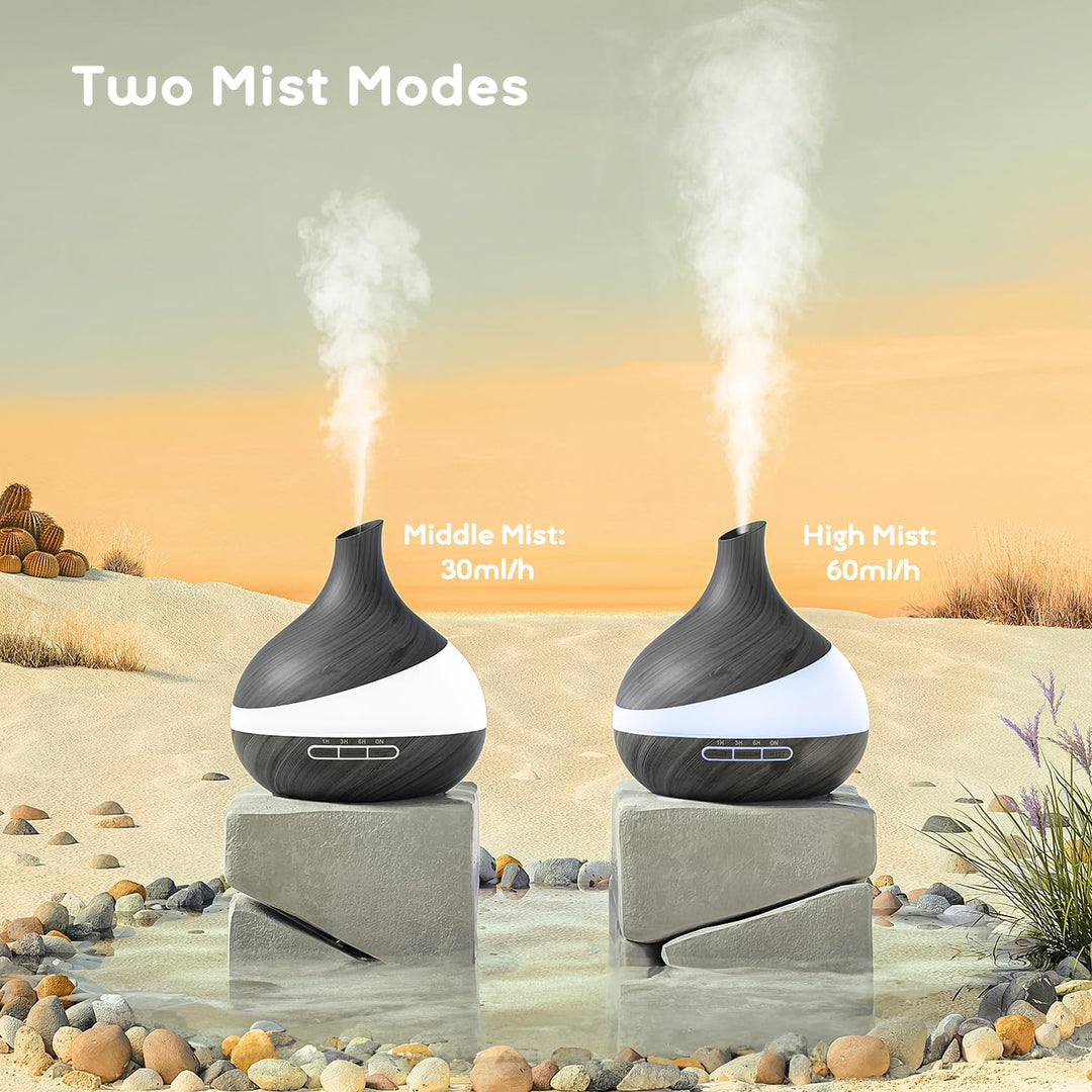 500 ML Aroma Diffuser, Upgrade Diffuser für grosse Räume,Aromatherapie Diffuser Mit Fernbedienung 4