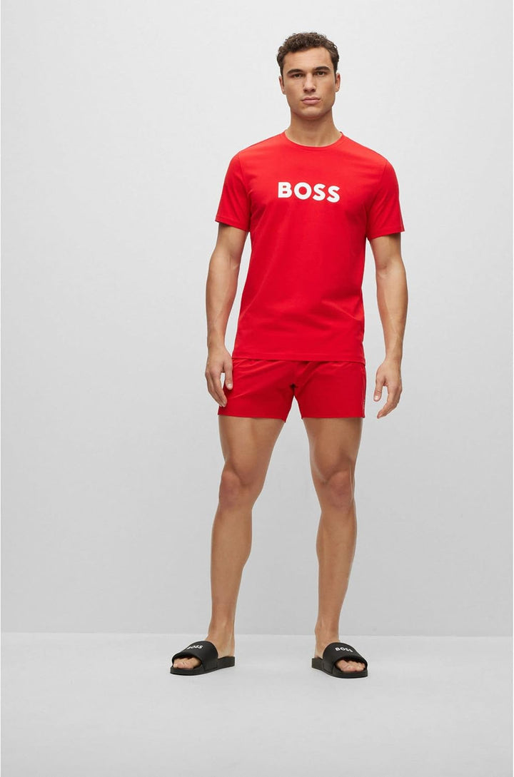 BOSS Herren Reese Napu Slide 41 EU Black1, 41 EU Black1