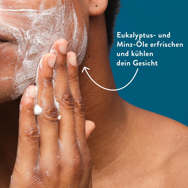 Harry's Geschenk-Set - Nassrasierer für Männer mit orangefarbenem Griff und 5-Klingen Rasierklinge,