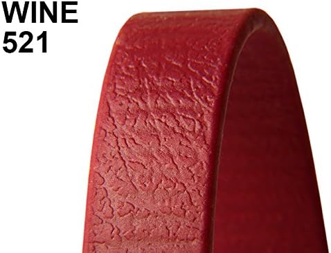 MJH® Beta Biothane® Schleppleine mit Handschlaufe 5m lang & 13mm breit (Bordeaux), bordeaux