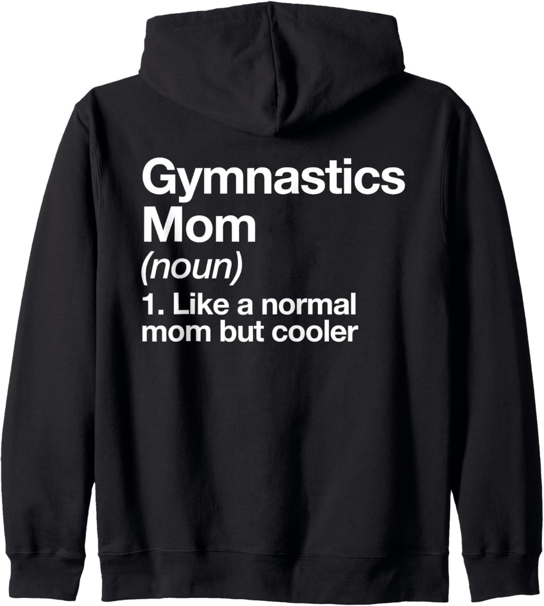 Gymnastik Mutter Definition Funny Sport Kapuzenjacke