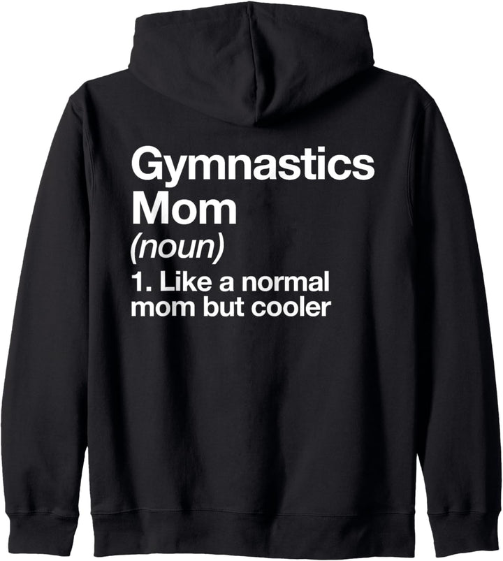 Gymnastik Mutter Definition Funny Sport Kapuzenjacke