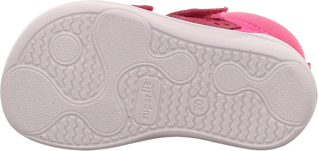 Superfit Baby-Mädchen Superfree Lauflernschuh 22 EU Pink Rot 5520, 22 EU Pink Rot 5520