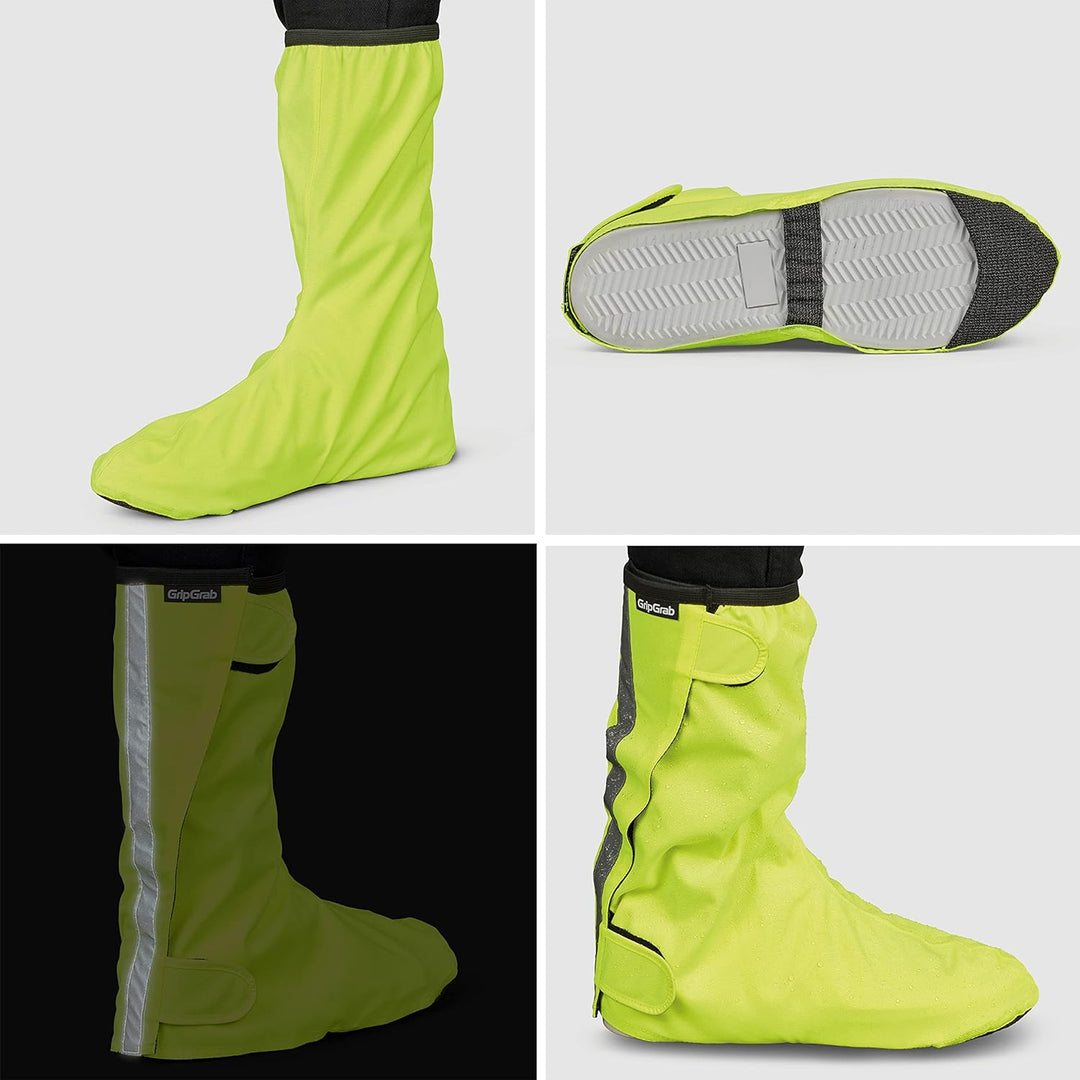 GripGrab Dryfoot 2nd Edition Überschuhe Fahrrad Wasserdicht Regenschutz Alltagsschuhe Regen Überzieh