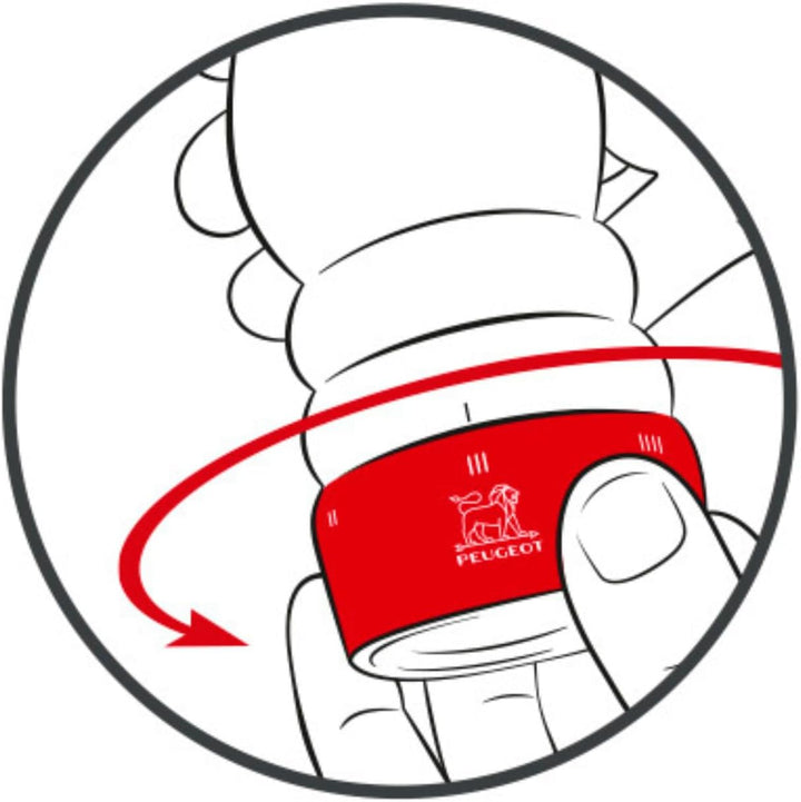 Paris U-select Pm 22 Cm Chocolat Peugeot 23485 Pfeffermühle Schokolade, Pfeffermühle Schokolade