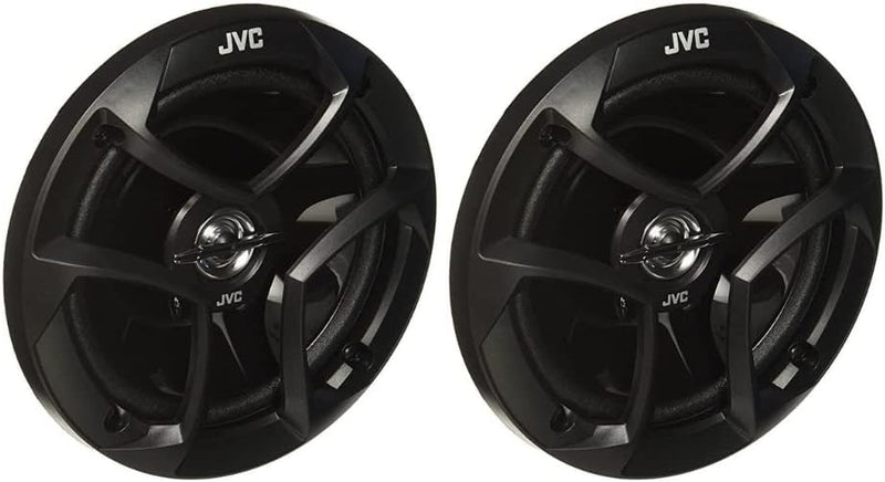 JVC CS-J620 Koaxial Lautsprecher (16 cm, 2-Wege) schwarz Single, Single