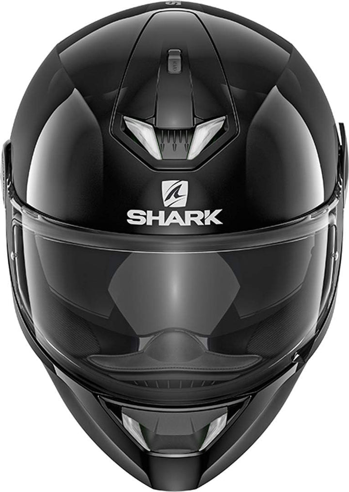 Shark Herren Shoei Motorrad Helm, Schwarz, L