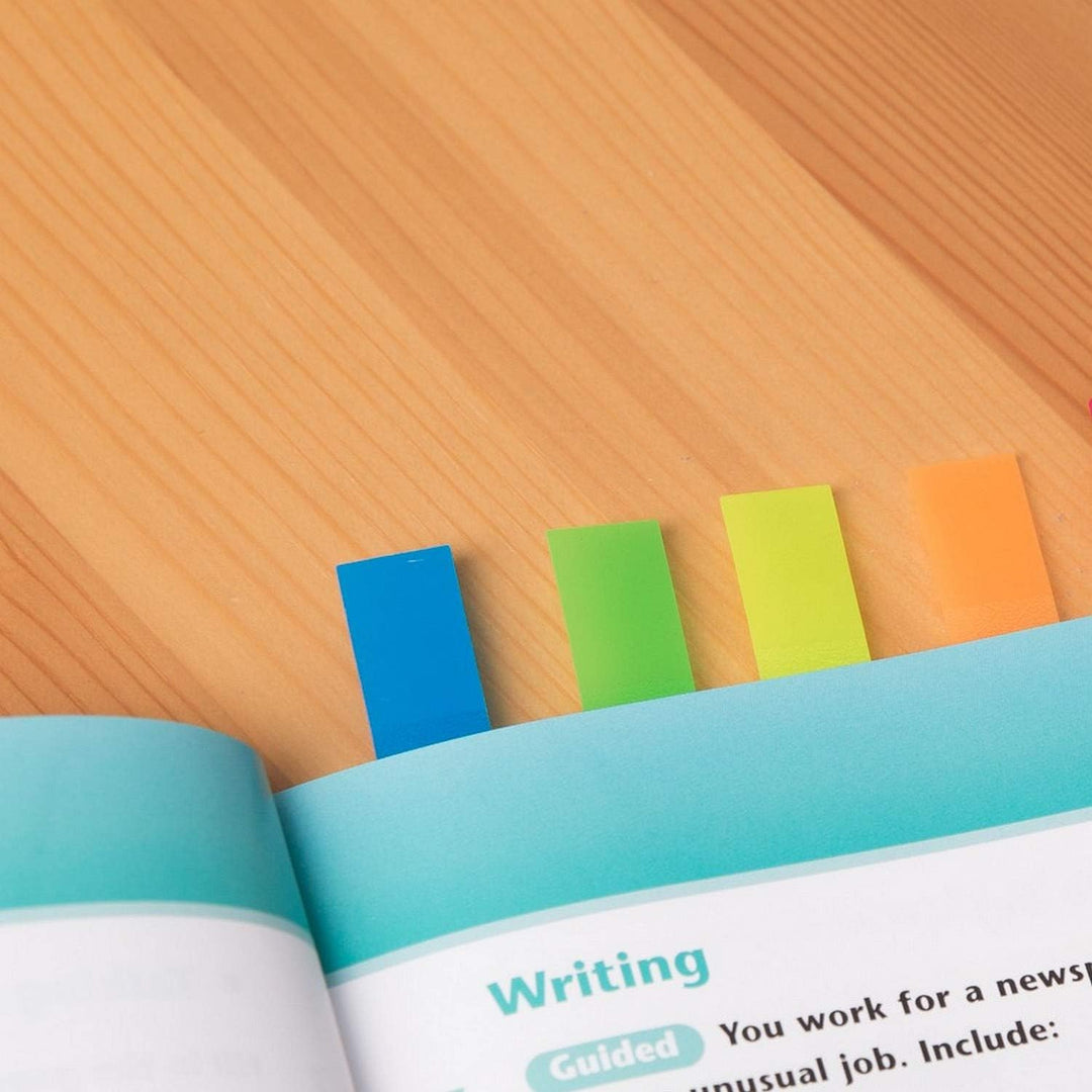 D.RECT 110505 Haftstreifen Pagemarker Index Haftmarker Film Textstreifen PET-Folie 12x45mm 8x25 Stüc