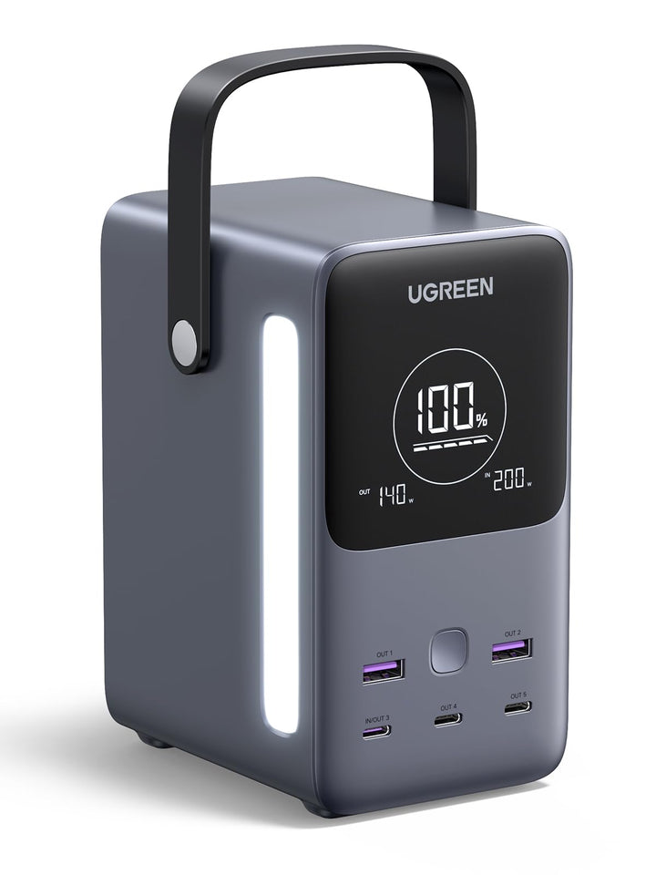 Power Bank Ugreen 300W 48000mAh carga rápida portátil