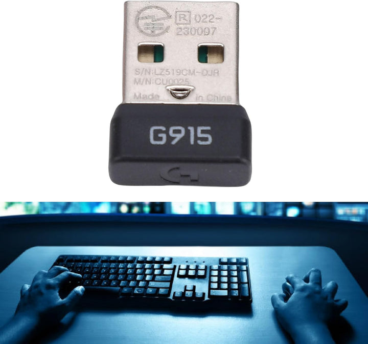 Annadue USB-Dongle-Tastatur-Empfänger-Adapter für G913 G915 G913TKL G915TKL, 2,4 G Kabellose Mechani