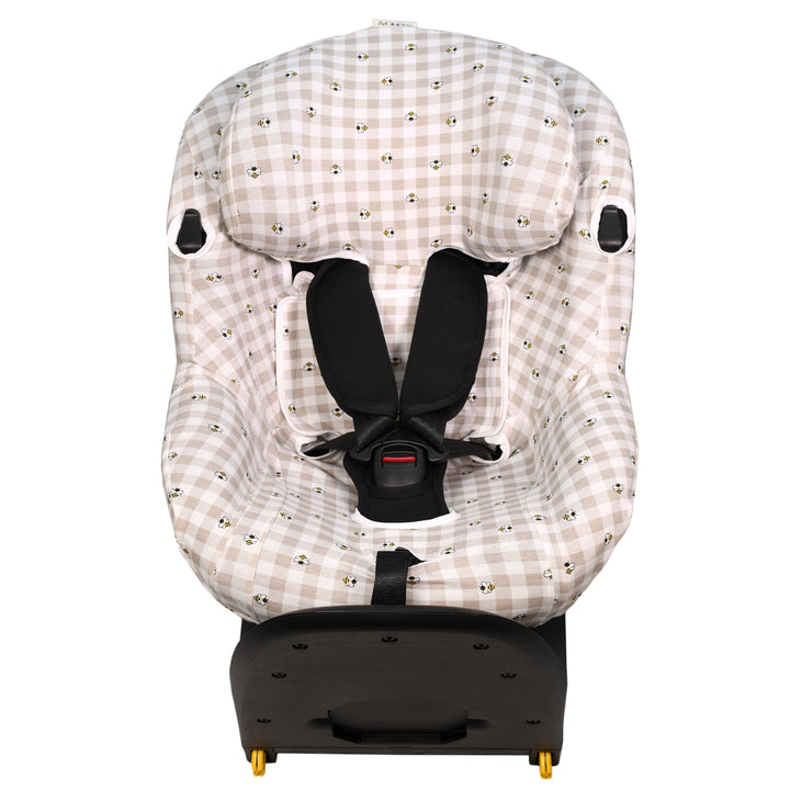 JYOKO Kids Bezug für Autositz kompatibel mit Maxi Cosi (Picnic Vichy, Maxi Cosi Mica I-Size)
