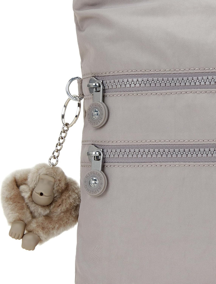 Kipling Damen Alvar Crossbody, Grey Gris, Grey Gris
