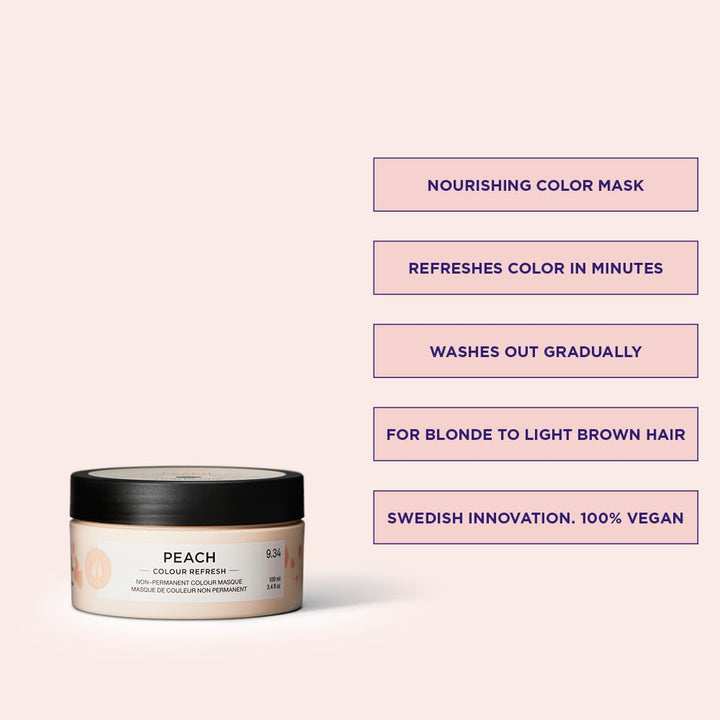 Maria Nila Color Refresh 300 ml - A Nourishing Color Bomb That Contains Temporary Color Pigments Tha
