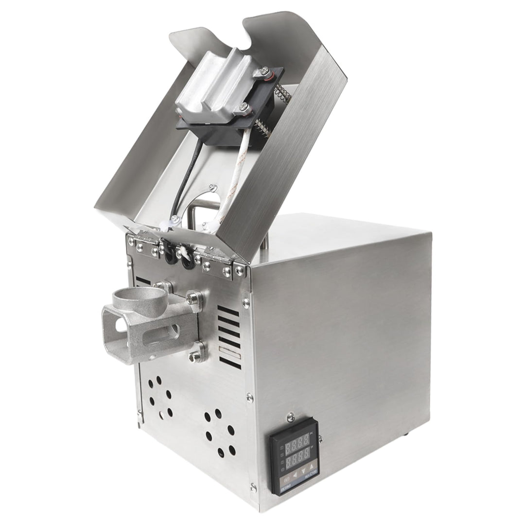 220v Ölpresse Maschine Automatische Ölmühle Öl Extraktion Expeller 5kg/hr 610w, 304 Edelstahl Ölpres