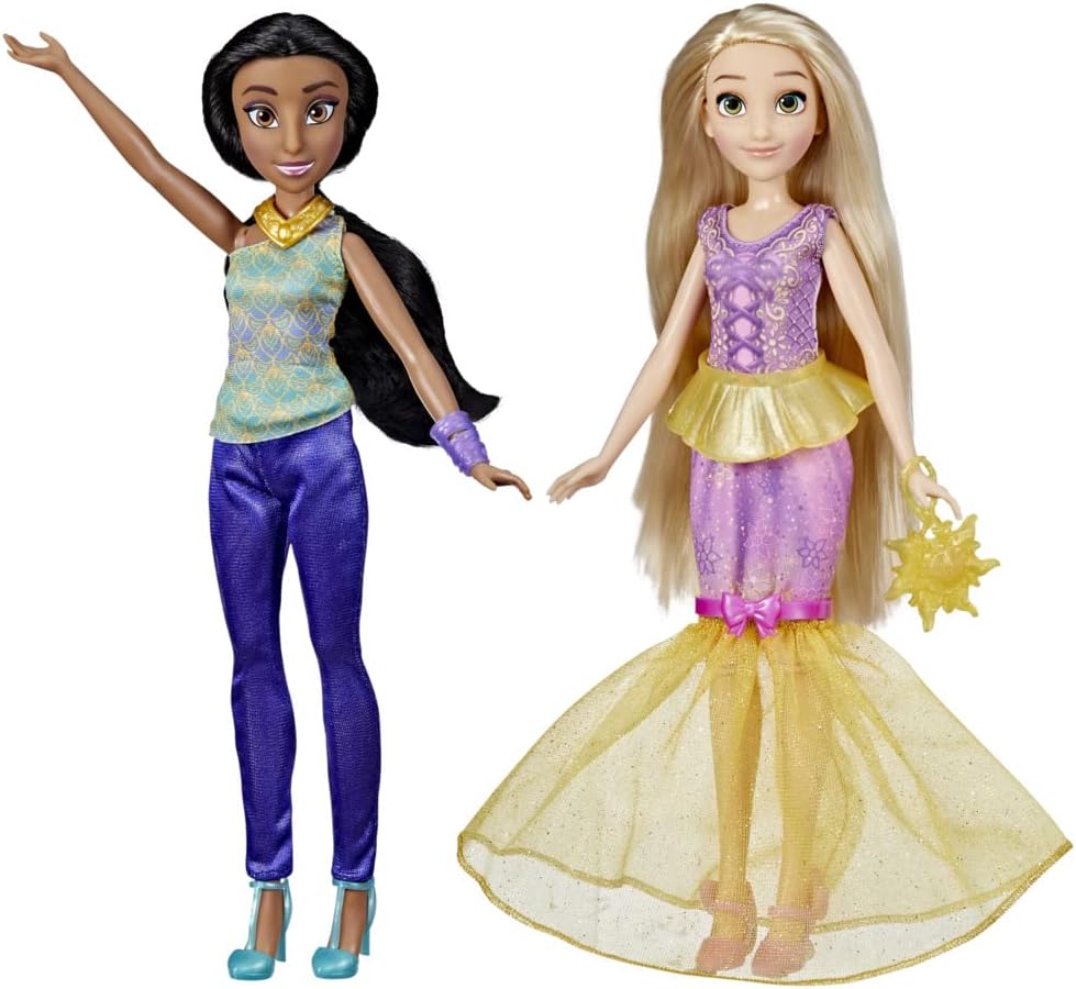 Disney Prinzessin Jasmins und Rapunzels Kleidergalerie, Jasmin und Rapunzel Spielzeug für Kinder ab