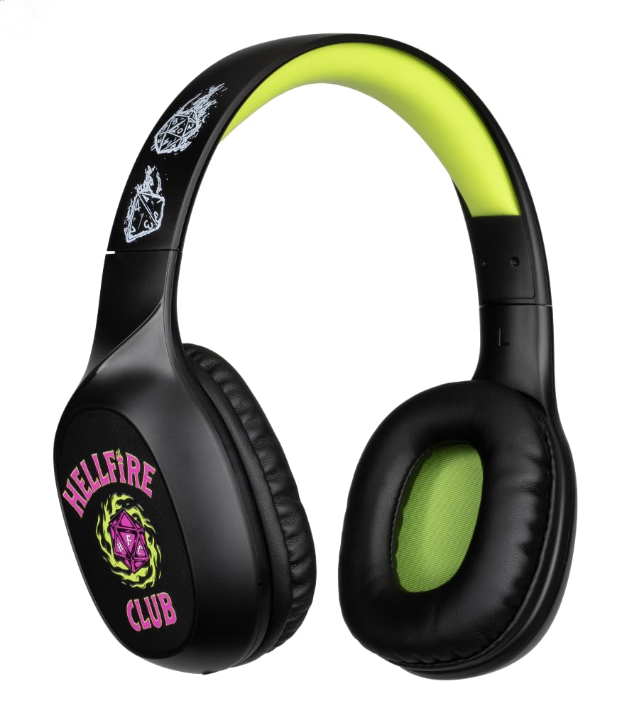 Konix Stranger Things On-Ear-Kopfhörer kabellos Bluetooth 5.3 PC, Smartphones, Tablets - Mikrofon -