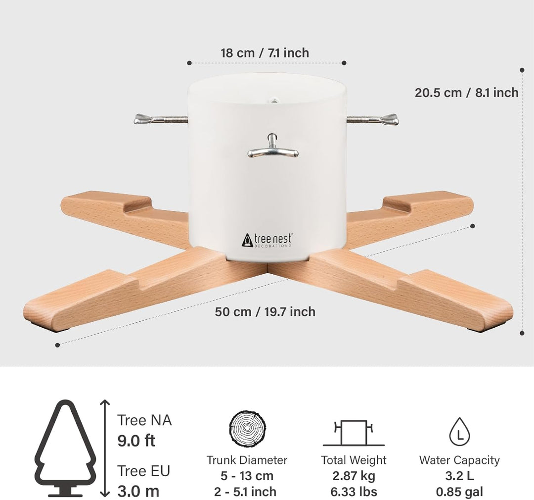 Tree Nest Weihnachtsbaumständer Christbaumständer Baumständer Weihnachtsbaum Standfuss Ständer mit W
