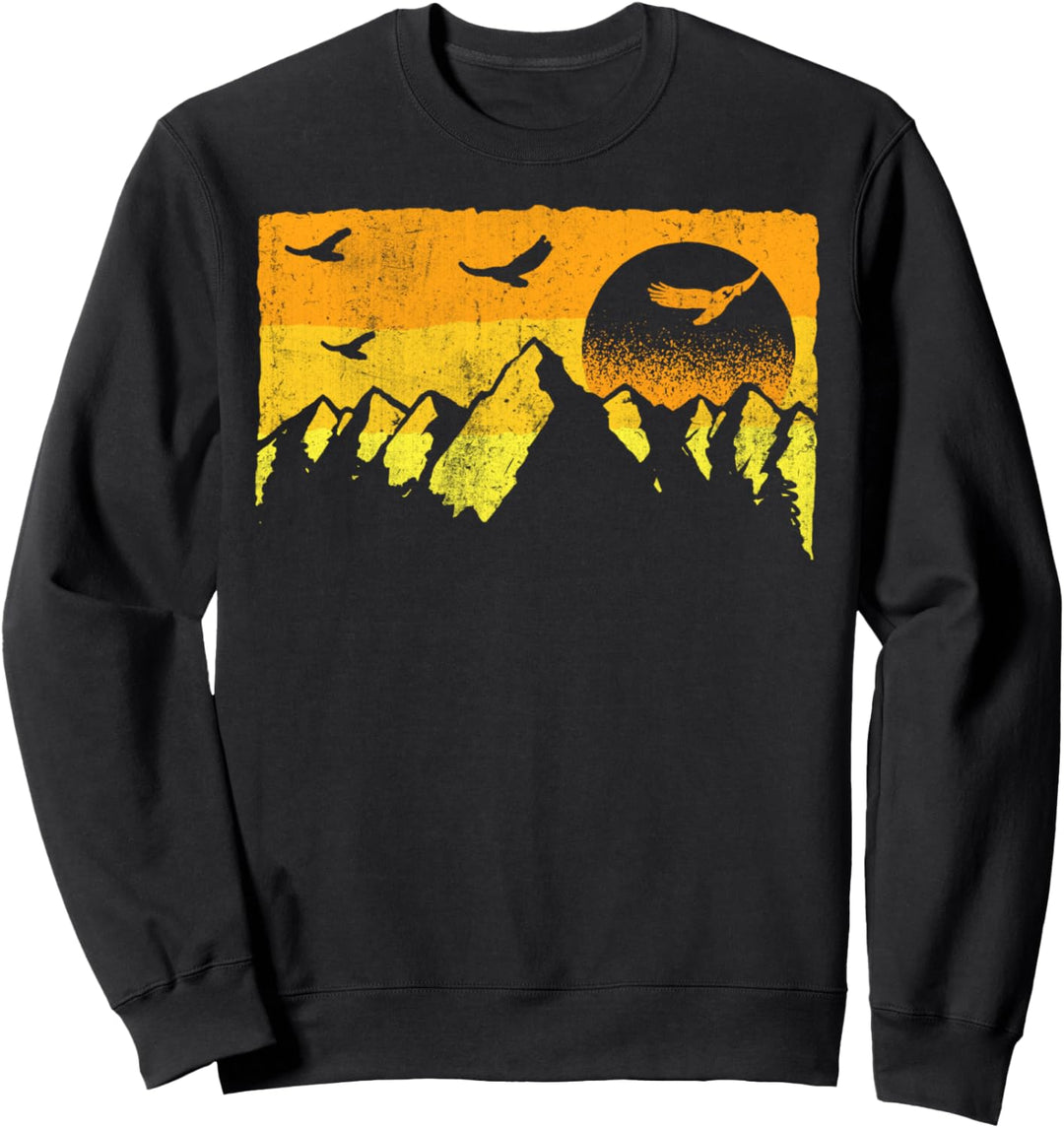 Trendy Camp Woodsy Sunset Sweatshirt