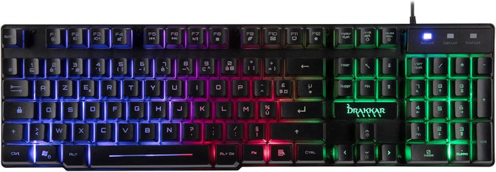 Konix Drakkar Gaming-Zubehörpaket Rogue für PC - Headset - AZERTY -Tastatur mit 105 Tasten - Maus -