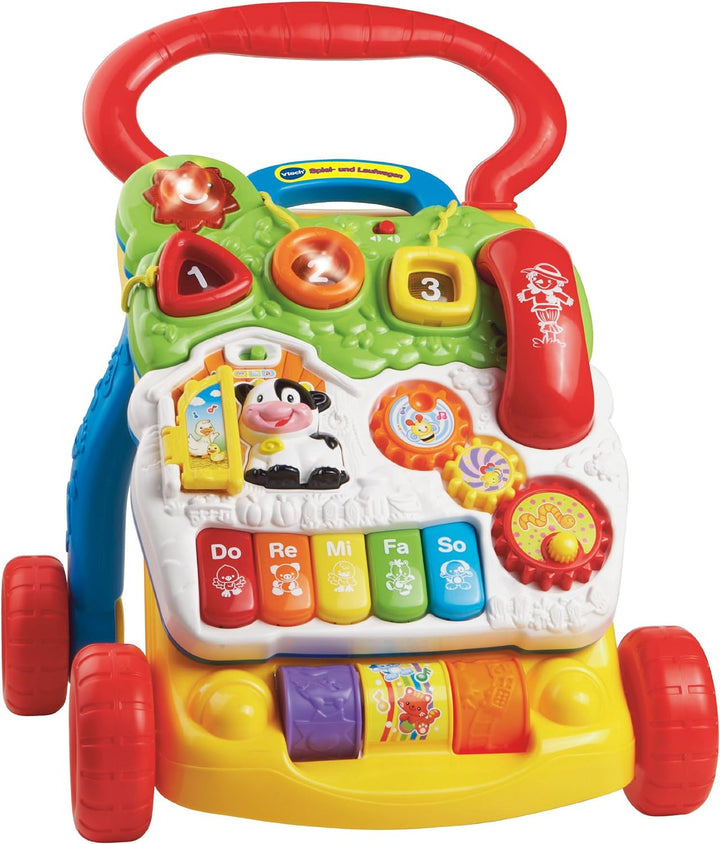 VTech Baby Spiel- und Laufwagen Special Edition – Lauflernwagen mit regulierbarer Geschwindigkeit, M