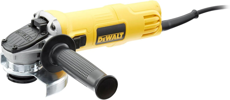 DeWalt Winkelschleifer (800 W, 115 mm Scheiben-ø, Leerlaufdrehzahl 11.800 min-1, Sanftanlauf, für al