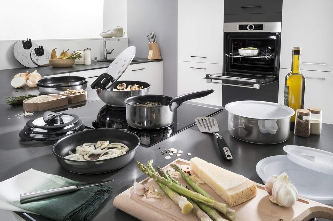 Tefal Ingenio Preference L9408702 Stieltopf-Set, 16/20 cm, Induktion, Antihaftbeschichtung, abnehmba
