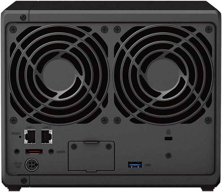Synology DS923+ 4-Bay Diskstation NAS (AMD Ryzen™ 4 Threads R1600 Dual-Core 4GB Ram 2xRJ-45 1GbE LAN