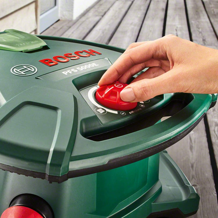 Bosch elektrisches Farbsprühsystem PFS 5000 E (1200 Watt, für Lack/Lasur/Wandfarbe, im Karton) + Zub