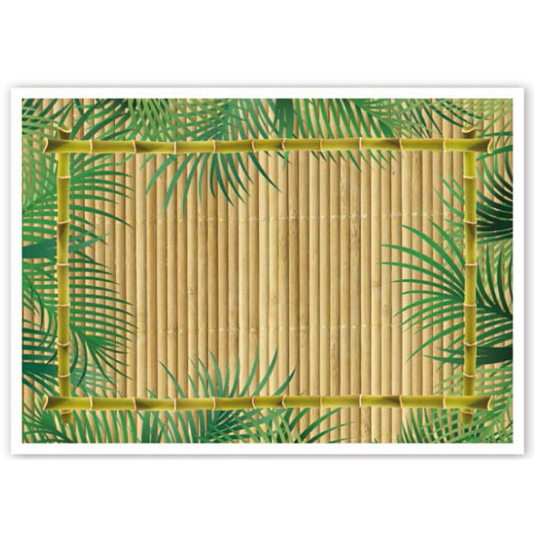 Tischsets Offset "Palms" 70 G/M2 31X43 Cm Cuatricromía Lithographie - 500 Un.
