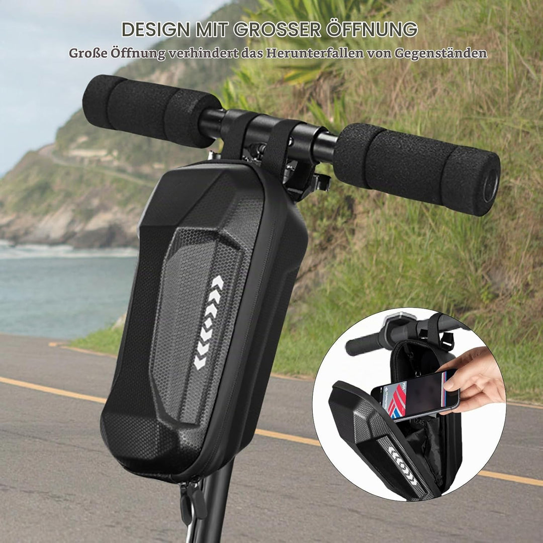 Colexy Scooter Tasche 2L Tasche Für E-Scooter Abnehmbar, E Scooter Tasche Lenkertasche Für Elektroro