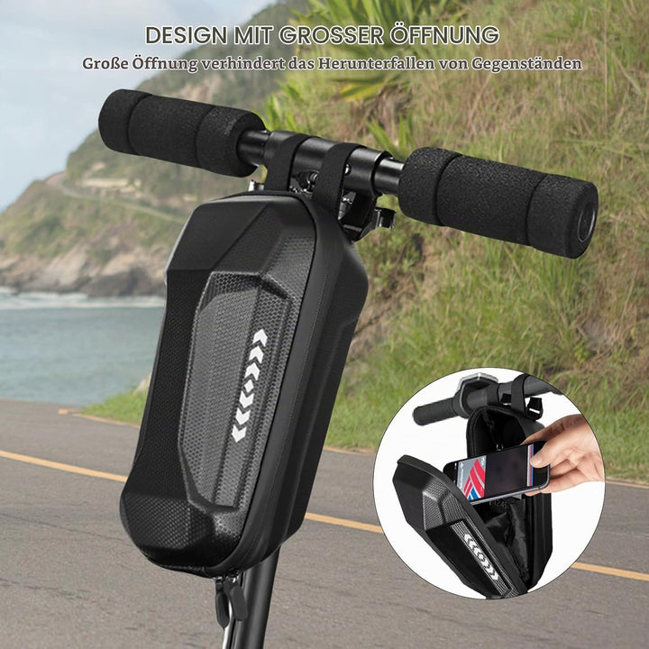 Colexy Scooter Tasche 2L Tasche Für E-Scooter Abnehmbar, E Scooter Tasche Lenkertasche Für Elektroro