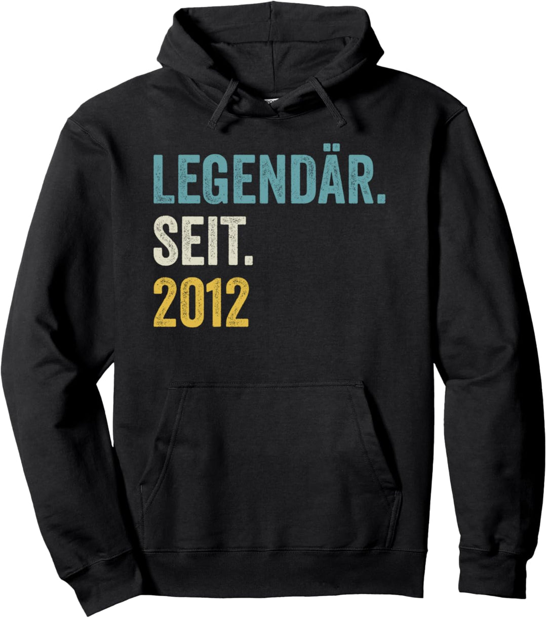 11 Jahre Legendär Seit 2012 11. Geburtstag Pullover Hoodie