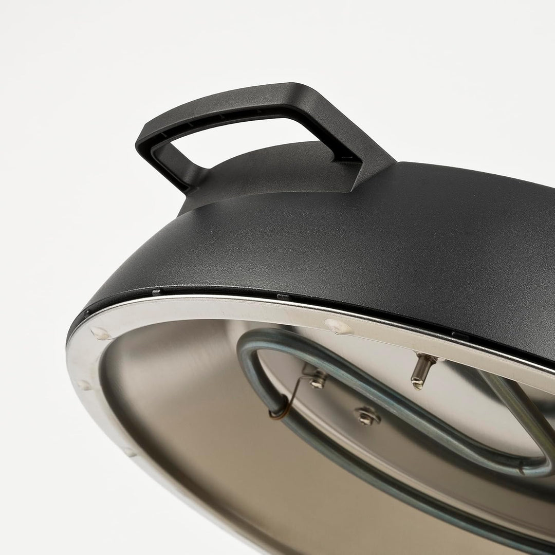 G3 Ferrari G10199 Pizzaofen "Pummarola", bis zu 420 °C, 1200W, 2 feuerfeste Steinplatten, Kühle Auss