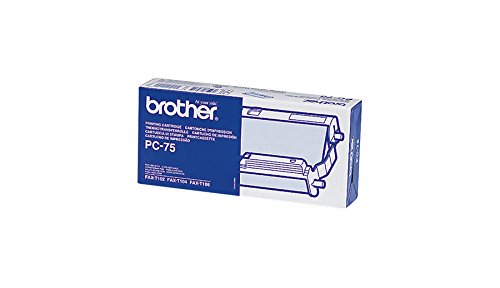 Brother Mehrfachkassette inkl. Farbband PC-75, für Fax T102,104,106