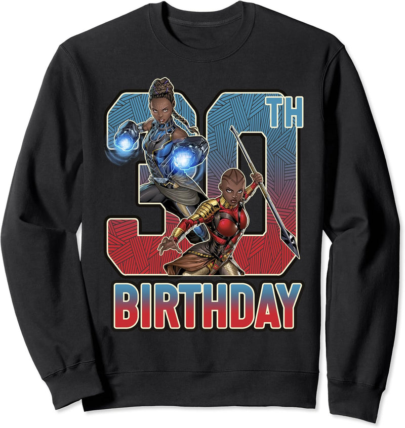 Marvel Black Panther Shuri & Okoye 30th Birthday Sweatshirt