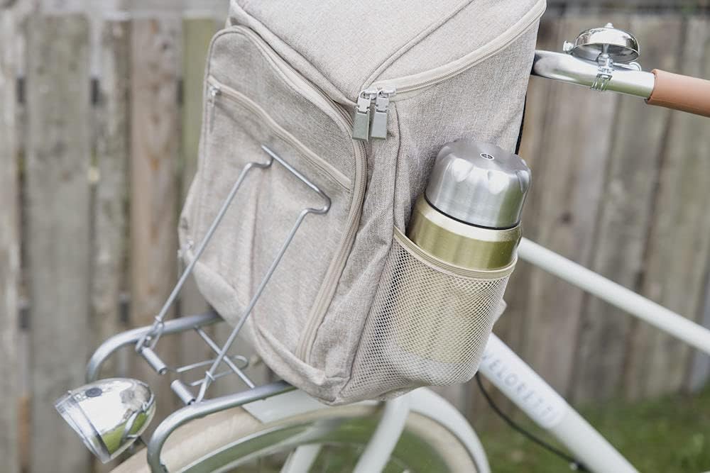 SAGAFORM City Kühlrucksack, 45x30x22cm, Kühltasche, Picknickrucksack, Rucksack mit Kühlfach, Isolier